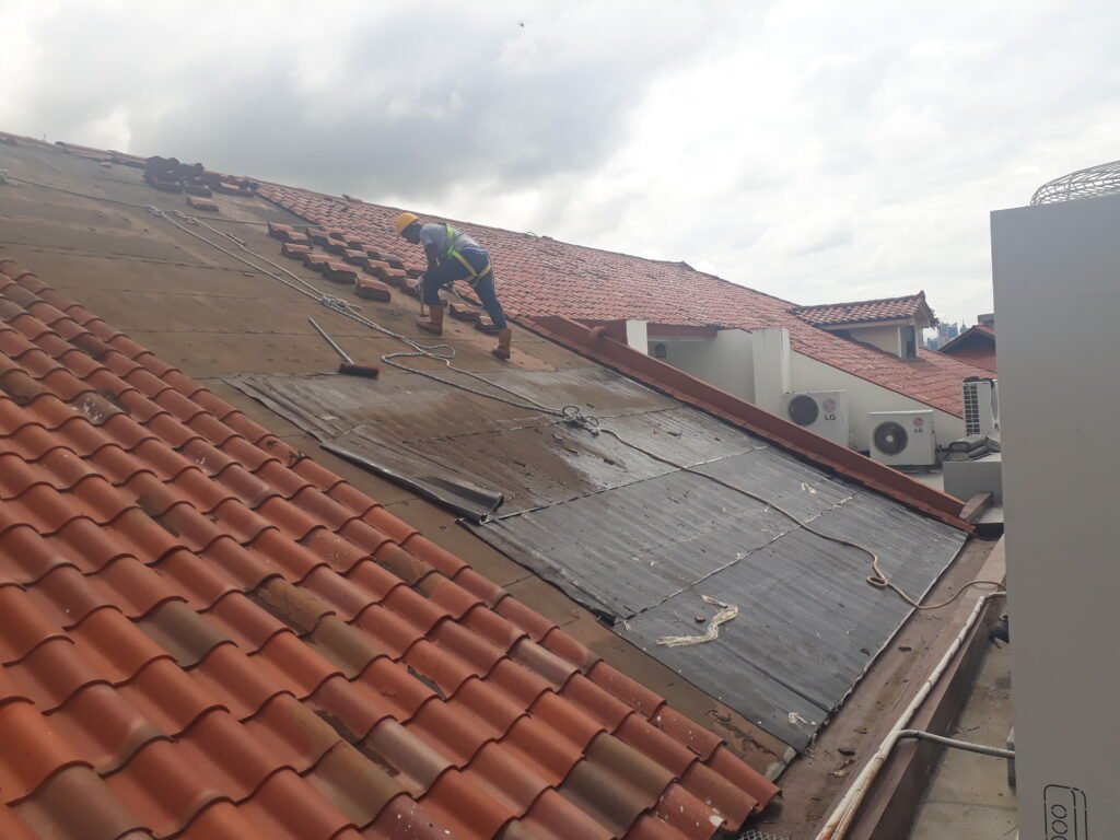 TRABAJOS DE ALTURA-MANTENIMIENTO DE TECHOS - EDIFICIO 801 ALBROOK